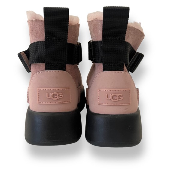 UGG Classic Boom Buckle Suede Leather Boot Size 5 New - Picture 4 of 10